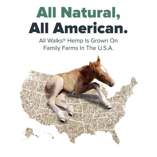 Compostable All Walks Hemp Bedding: For Healthier Animals and Soil