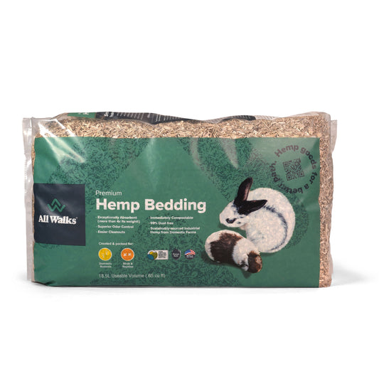 All Walks - Hemp Animal Bedding - 18.5 L