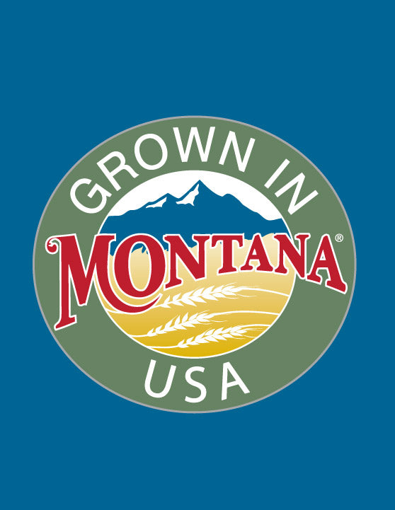 Grown in Montana, USA, Logo. 